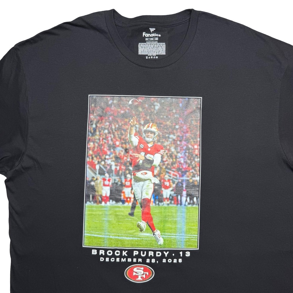 Brock Purdy San Francisco 49ers football playoffs fanatics shirt